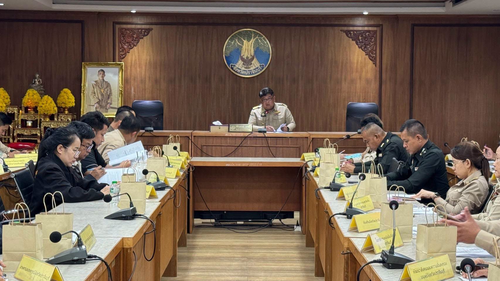 อบจ.ปราจีนบุรี เดินหน้าจัดทำแผนปฏิบัติการป้องกันและบรรเทาสาธารณภัย มุ่งสร้างความปลอดภัยสูงสุดให้ประชาชน